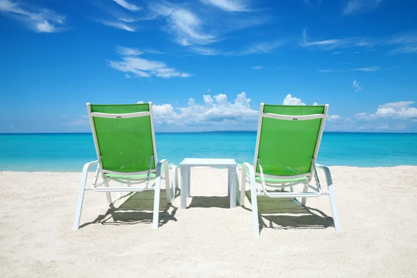 Ta en paus på paradise beach — Stockfoto