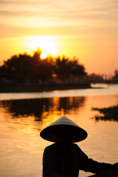 Vietnamese sunset