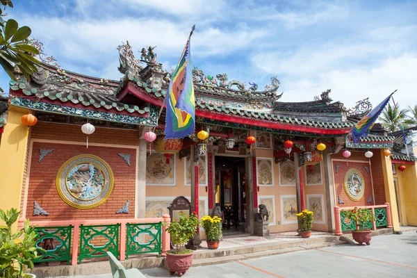 Hoi Quan Mónika Chau templom Hoi egy — Stock Fotó