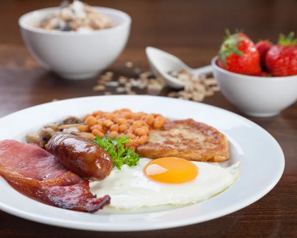전체 영어 아침 식사 — 스톡 사진
