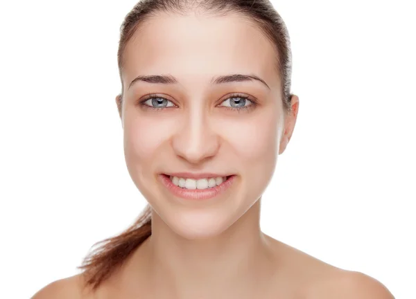 Retrato de belleza de una joven —  Fotos de Stock