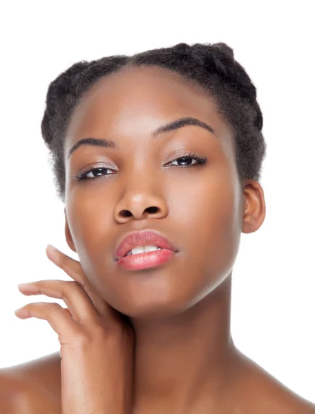 Black beauty with perfect skin — Stock Photo, Image