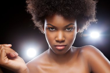 Siyah Güzellik bir parti yaşam tarzı zevk