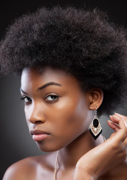 Beautiful black woman — Stock Photo, Image