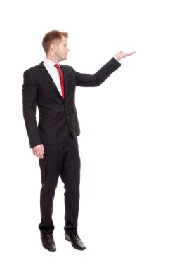 işadamı reklam sunma