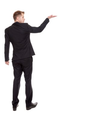 işadamı reklam sunma