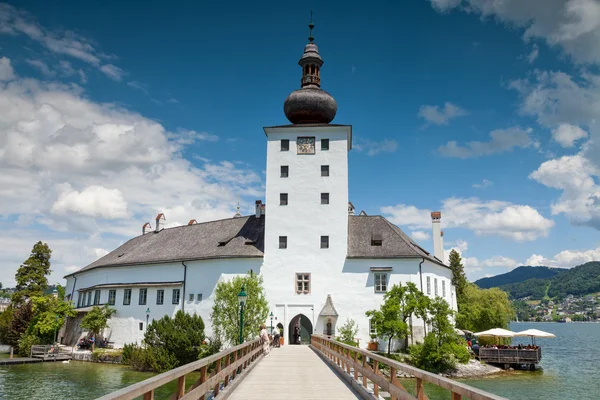 Castillo en el lago Traunsee —  Fotos de Stock