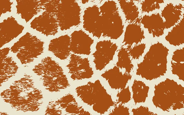 Színes állati bőr textúrák a zsiráf. Vektoros illusztráció vadon élő minta, eps 10 — Stock Vector