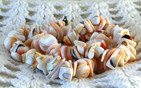 Coral beads — Stock Photo, Image