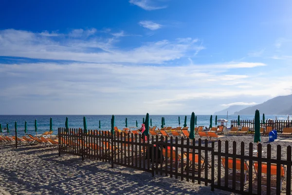 Playa en Varigotti — Foto de Stock