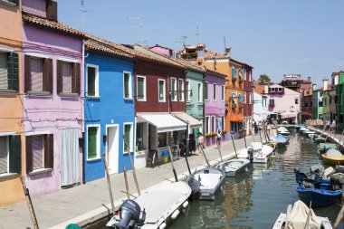 burano renkli evleri