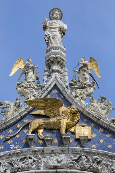 La Cattedrale Patriarcale Basilica di San Marco — Foto Stock