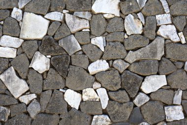 Makro görünümü çevreleyen duvar