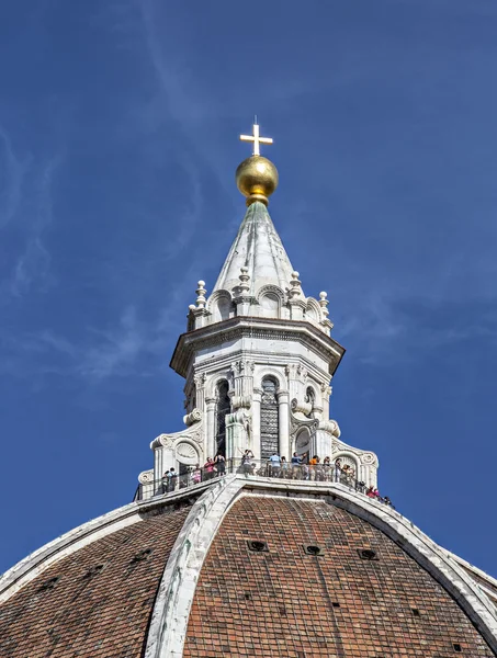 Στέγες της Φλωρεντίας duomo — Φωτογραφία Αρχείου