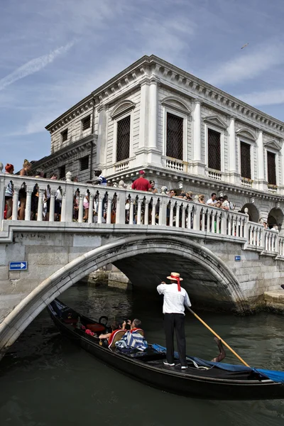 Goldola in Venetië — Stockfoto