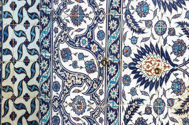 Rüstem dekorasyon duvar karosu Paşa Camii, istanbul, Türkiye