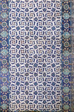Rüstem dekorasyon duvar karosu Paşa Camii, istanbul, Türkiye