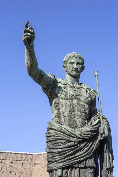 Caesar augustus i Rom, Italien — Stockfoto