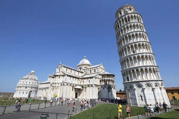 Torre pendente di Pisa in Italia — Foto Stock