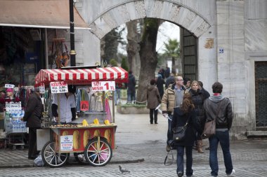 sultan ahmet Camii, istanbul, t yalak avlu kapısı geçmek