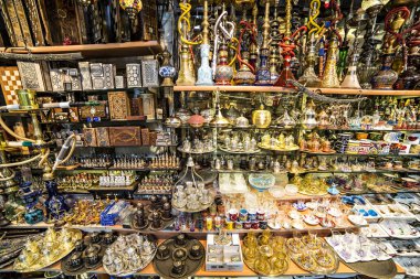 Souvenirs in Grand bazaar, Istanbul clipart