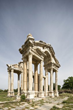 Aphrodisias 'taki Tetrapylon, Aydın, Türkiye