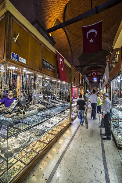 Grand bazaar, Istanbul, Turki — Stok Foto