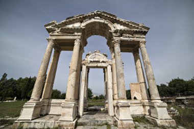 Aphrodisias 'taki Tetrapylon, Aydın, Türkiye