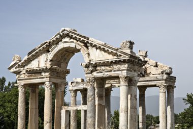 Aphrodisias 'taki Tetrapylon, Aydın, Türkiye