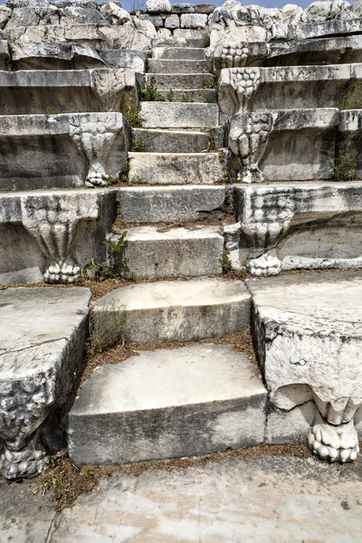 Bouleuterion, Афродизия, в Денизли — стоковое фото