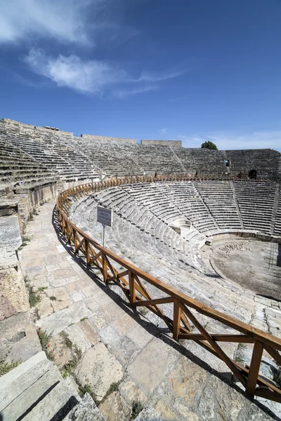 Amphitheatre of Hierapolis in Denizli, Turkey — Stock Photo, Image