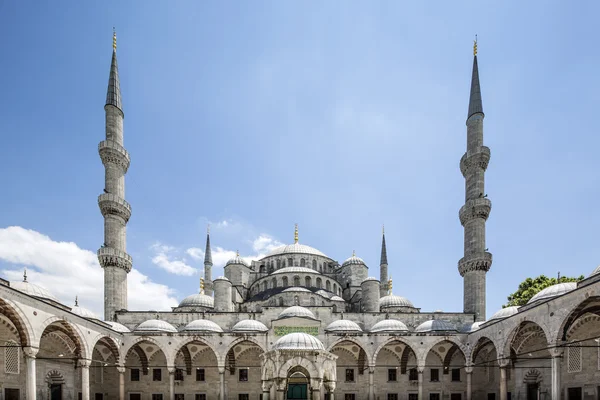土耳其伊斯坦布尔蓝色清真寺 — 图库照片