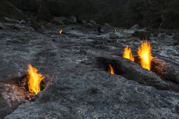 gece, antalya, Türkiye'de Yanartaş'ın