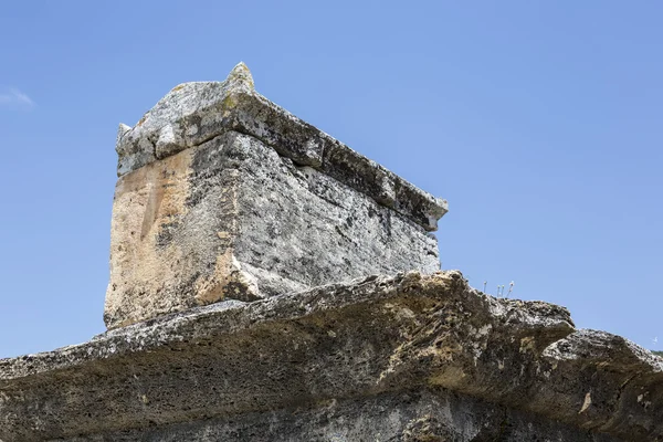 Hierapoli、デニズリ、トルコの北の墓地遺跡の墓 — ストック写真