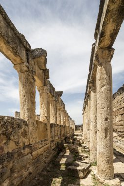tuvalet hierapolis, denizli, Türkiye