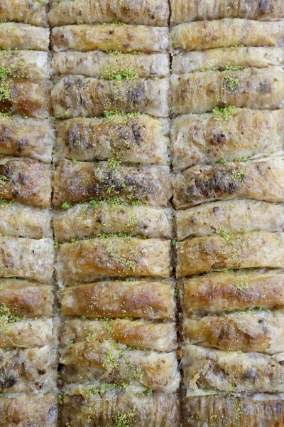 果仁蜜饼从土耳其菜 — 图库照片