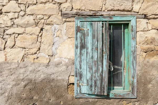 Window of a house in Country side, Anatolia, Turkey — Stock Photo, Image