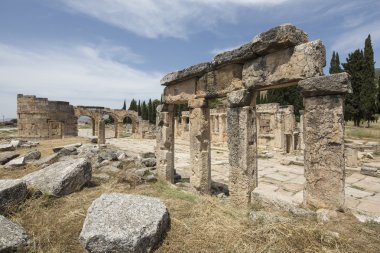 hierapolis kalıntıları, denizli, Türkiye