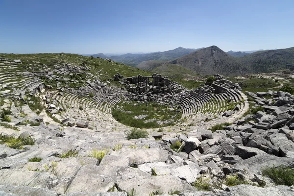 Amphitheatre of Sagalassos in Isparta, Turkey — Stock Photo, Image