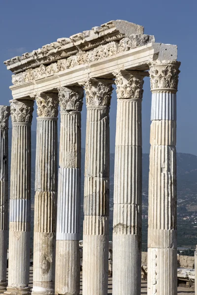 Columns in Laodikya Ancient City in Denizli, Turkey — Stock Photo, Image