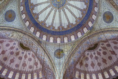 Sultanahmet Camii, sultanahmet, istanbul iç görünüm