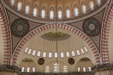 Süleymaniye Camii, istanbul iç görünüm