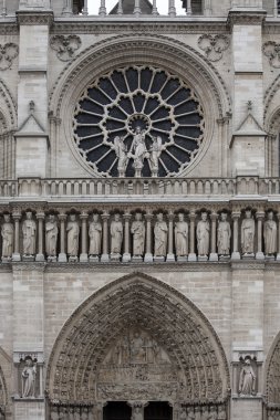 notre dame Katedrali, paris, Fransa, detay