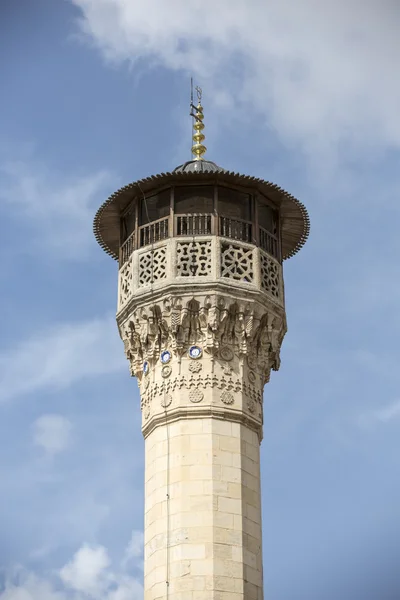 Minarett der Tahtani-Moschee in Gaziantep, Türkei — Stockfoto