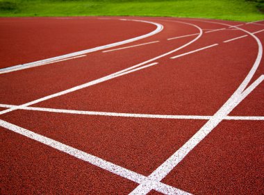 parça şerit Atletizm başlatmak