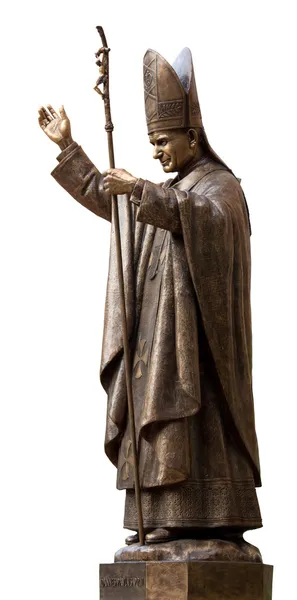 Statue of Pope John Paul II — Stock Photo, Image