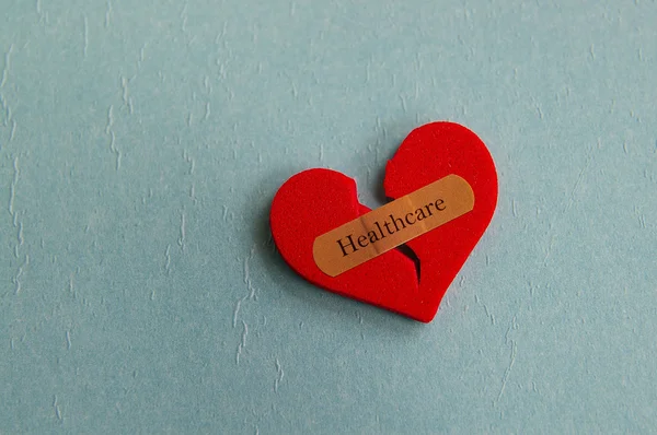 Healthcare heart — Stock Photo, Image