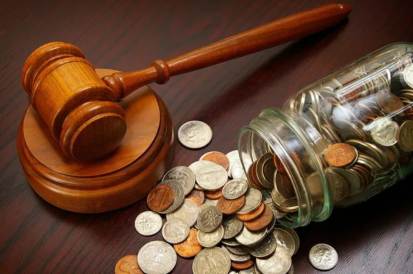 Legal coins — Stock Photo, Image