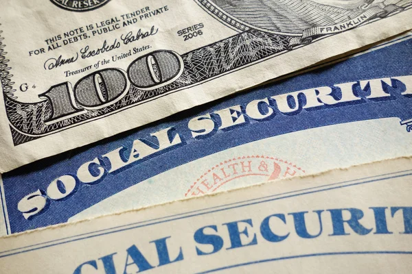 Social Security cards — Stock Photo, Image