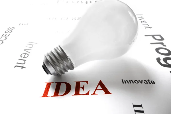 Ideas texto — Foto de Stock